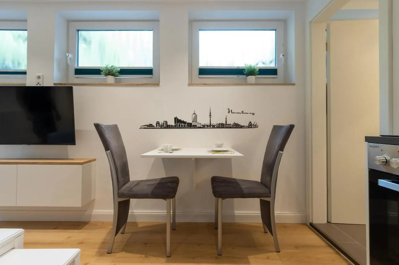Apartment Neue Zentrale Souterrain-Wohnung 24H Self Check-In Hamburg